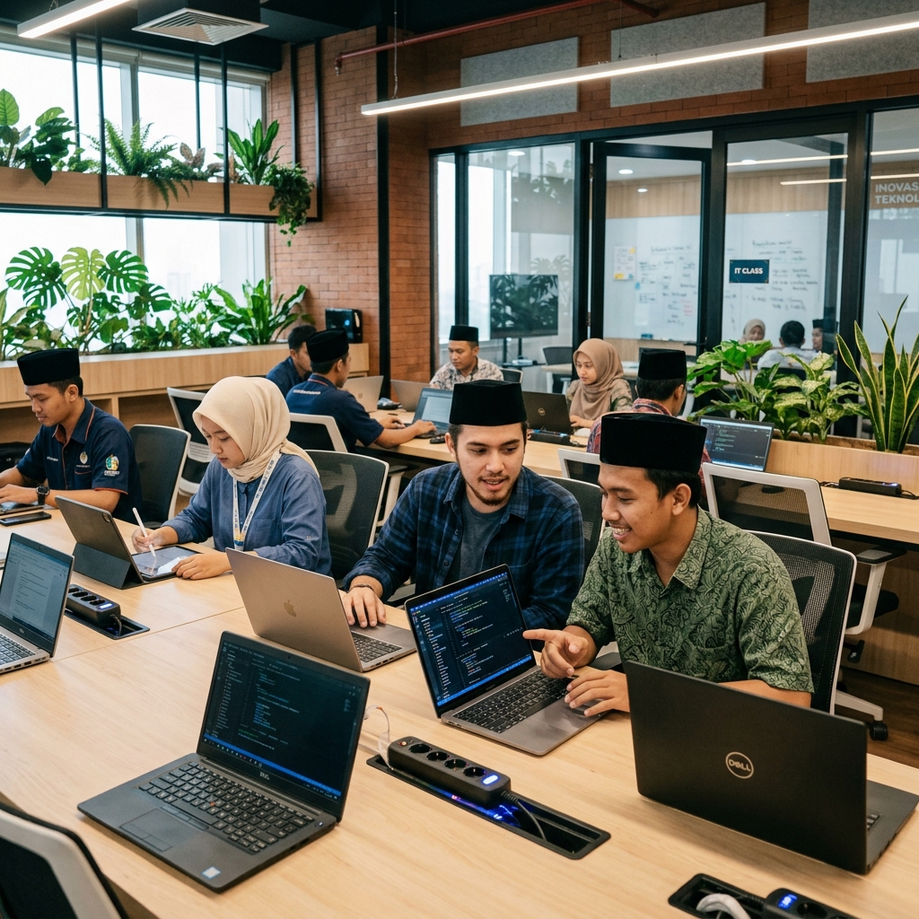 Program Magang Teknologi untuk Santri
